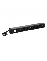 Slika Napojna letva PDU 19" sa 8 utičnica francuski standard LCS3 Legrand