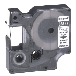 Slika LC traka print poliamid 19 mm bela Legrand