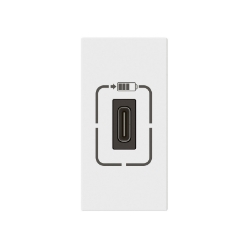 Slika Punjač 1M USB-C 1,5A 7,5W beli PM Legrand