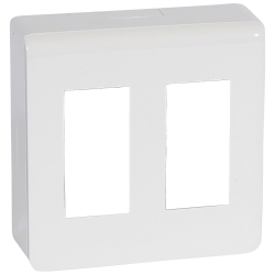 Slika Kutija nadgradna 2x4 modula PVC bela PM Legrand