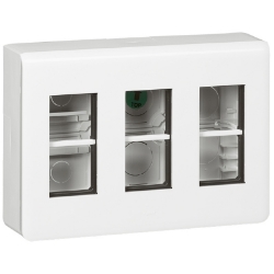 Slika Kutija nadgradna 3x4 modula PVC bela PM Legrand