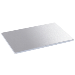 Slika Završna ploča za plastične poklopce za podnu kutiju 12/18M inox Legrand