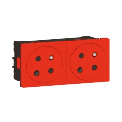 Slika Utičnica 2x2P+E UPS 45° PM Legrand