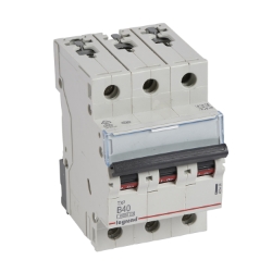Slika Osigurač automatski 3P B40 6000A BIK TX3 Legrand