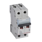 Slika Osigurač automatski 2P 10A C kriva 6kA TX3 Legrand