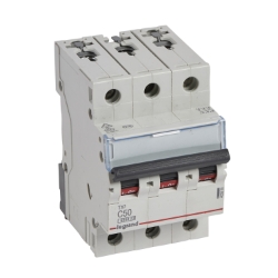 Slika Osigurač automatski 3P C50 6000A MCB TX3 Legrand