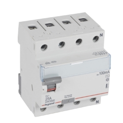 Slika FID sklopka TX3 4PD 25A 100mA AC Legrand