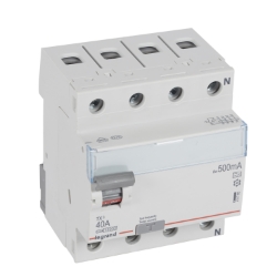 Slika Diferencijalna sklopka TX3 4P 40A 500mA A 400V Legrand
