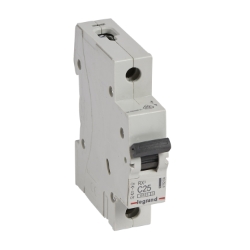 Slika Osigurač automatski 1P 25A kriva C 6kA Rx3 Legrand