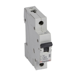 Slika Osigurač automatski 1P 63A kriva C 6kA Rx3 Legrand