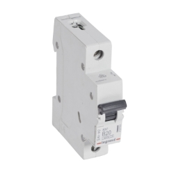 Slika Osigurač automatski 1P 20A kriva B 6kA Rx3 Legrand