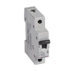 Slika Osigurač automatski 1P 20A kriva C 6kA Rx3 Legrand