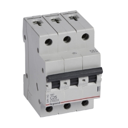 Slika Osigurač automatski 3P 25A kriva C 6kA Rx3 Legrand