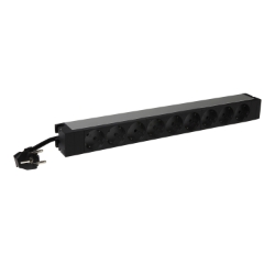 Slika Napojna letva PDU 19" sa 9 utičnica nemački standard LCS3 Legrand