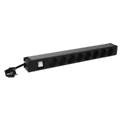Slika Napojna letva PDU 19" sa 8 utičnica nemački standard sa indikacijom LCS3 Legrand
