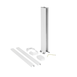 Slika Stubić dvodelni PVC sa poklopcem Snap-on mehanizam L=680mm beli Legrand