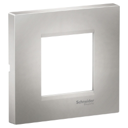 Slika Okvir 2M FLAT srebrni Easy Styl Schneider