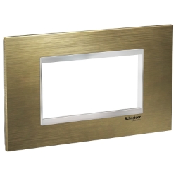 Slika Okvir 4M FLAT inox bronza/hrom Easy Styl Schneider