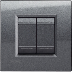 Slika Okvir 2M čelik Living Light Legrand