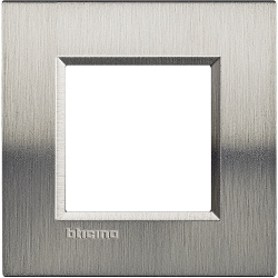 Slika Okvir brušeni čelik 2M Living Light Legrand