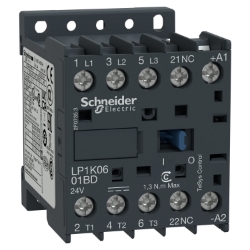 Slika Kontaktor 3P (3NO) 12A AC-3 špulna 110V DC Schneider