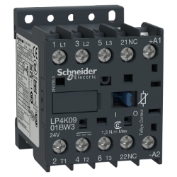 Slika Kontaktor 3P (3NO) 12A AC-3 špulna 24V DC Schneider