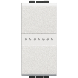 Slika Taster modularni 1M 10A beli Living Light Legrand