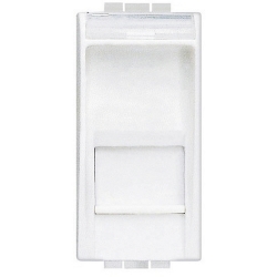Slika Priključnica računarska modularna 1M RJ45 CAT 5e UTP bela Living Light Legrand