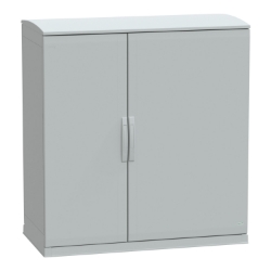 Slika Slobodnostojeći poliester orman PLAZT sa otvorenim podnožjem i krovom 1250x1250x620 IP44 Schneider