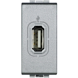 Slika Utičnica USB aluminijum Living Light Legrand