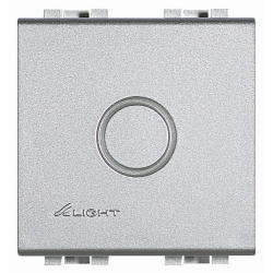 Slika Slepi modul 2M aluminijum Living Light Legrand