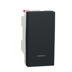 Slika Taster lokator 10A 1M antracit Schneider