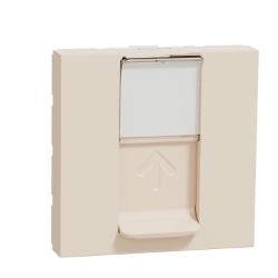 Slika Utičnica RJ45 CAT6 UTP 2M bež Schneider