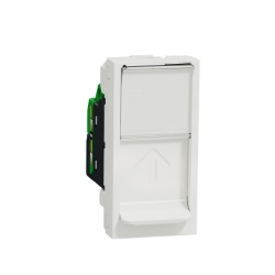 Slika Utičnica RJ45 CAT6 STP 1M bela Schneider
