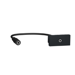Slika Utičnica Mini Jack 3,5mm 1M antracit Schneider