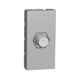 Slika Utičnica TV F-tip 1M aluminijum Schneider