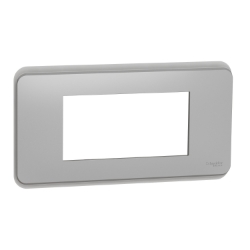 Slika Ram dekorativni 4 modula pro aluminijum Schneider