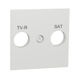 Slika Središnji element R-TV/SAT beli Schneider