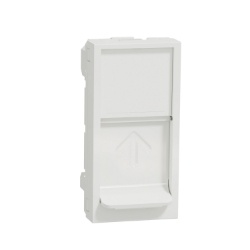 Slika Poklopac modularni 1M RJ45 Keystone/Systimax beli New Unica Schneider