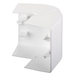 Slika Spoljašnji ugao OptiLine 45 95x55 PC/ABS polarno bela Schneider