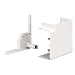 Slika Ugao OptiLine 45 parapeta 95x55 PC/ABS bela Schneider