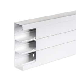Slika Instalacioni kanal OptiLine 45 185x55 PVC polarno bela 2000mm Schneider