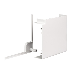 Slika Pregib 90° OptiLine 45 185x55 PC/ABS polarno bela Schneider