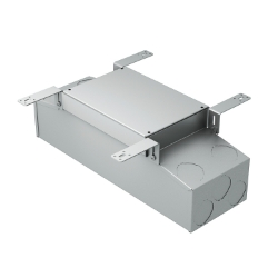 Slika Podna metalna kutija OptiLine 50 6/8 modula siva Schneider
