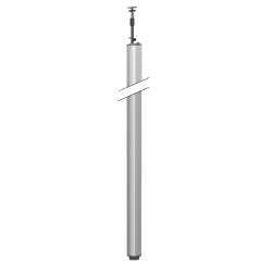 Slika Stub OptiLine 45 montiranje pritezanjem jednostrani anodizirani 3100-3500mm Schneider