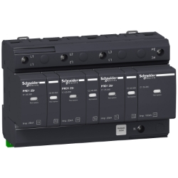 Slika Odvodnik prenapona modularni 3P+N 350V sa daljinskom signalizacijom tip 1+2 PRD1 25R Schneider