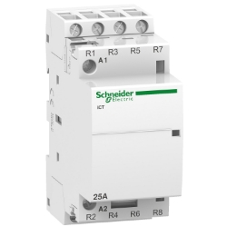 Slika Kontaktor instalacioni ICT 25A 4P 4NC špulna 24V AC Schneider