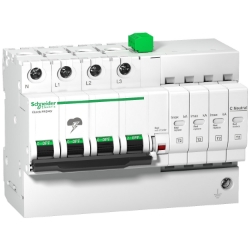 Slika Odvodnik prenapona 3P+N 350V sa daljinskom signalizacijom IQuick PRD20R Schneider