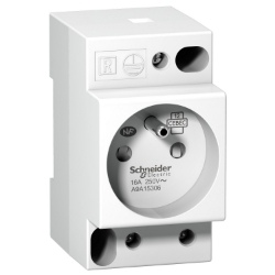 Slika Utičnica DIN iPC 2P+E 16A 250VAC NFC 15100 francuski standard ACTI 9 Schneider