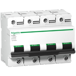 Slika Osigurač automatski 4P 80A B kriva C120N 10kA Acti9 Schneider